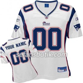 New England Patriots Tröjor Custom Vit - Dame